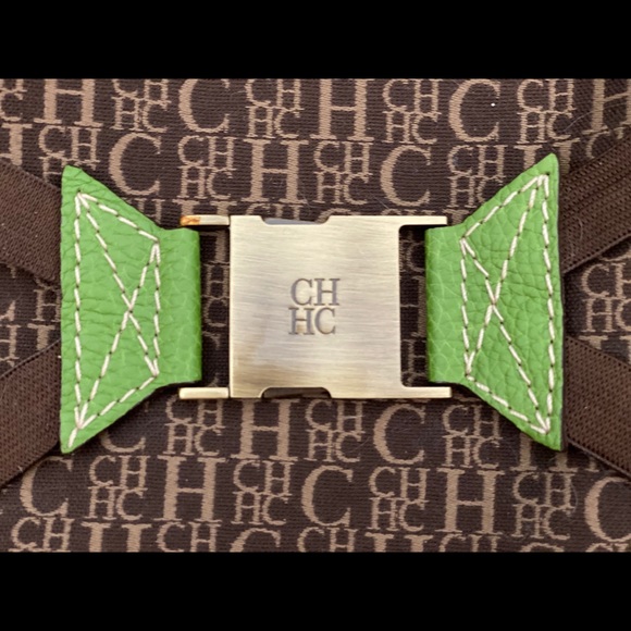 RARE Carolina Herrera weekender full grain leather - Picture 14 of 15